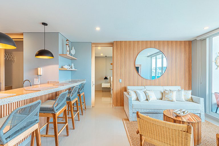 Luxury Wide Condo Salguero 2BRD Pool & Beach Club