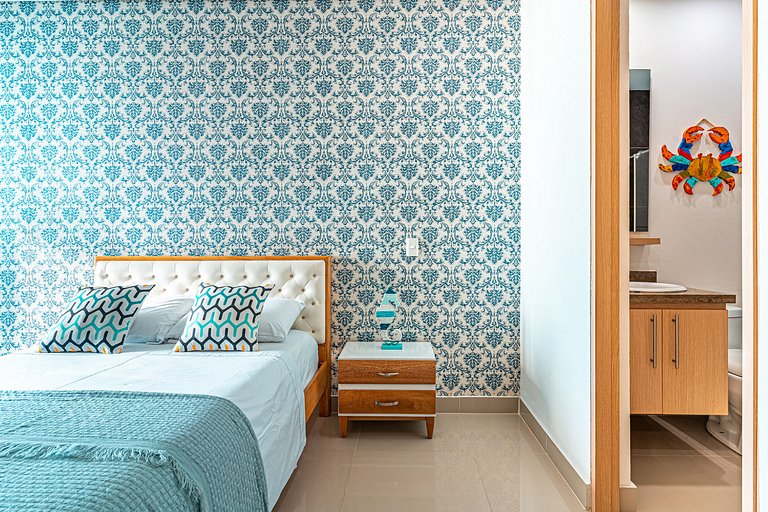 Exclusive 2 BR Nice Ocean view, Pool & Beach Club