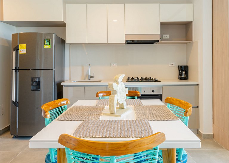 Oasis in Salguero Santa Marta 2BDR WIFI & Pool