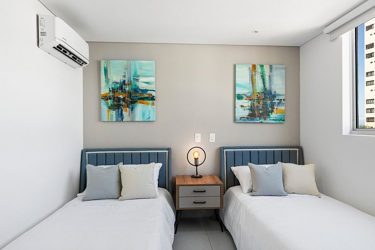 Bayview Rodadero 2 BR Top Amenities Pool & Jacuzzi
