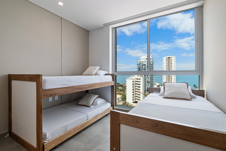 Luxury Condo 2 BDRM Salguero Seaview Top Amenities