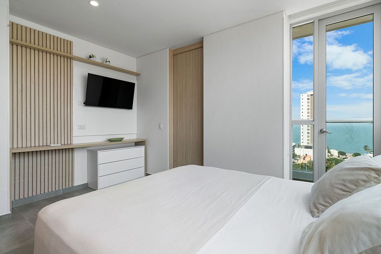 Luxury Condo 2 BDRM Salguero Seaview Top Amenities