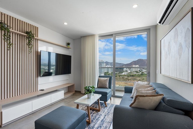 Luxury Condo 2 BDRM Salguero Seaview Top Amenities