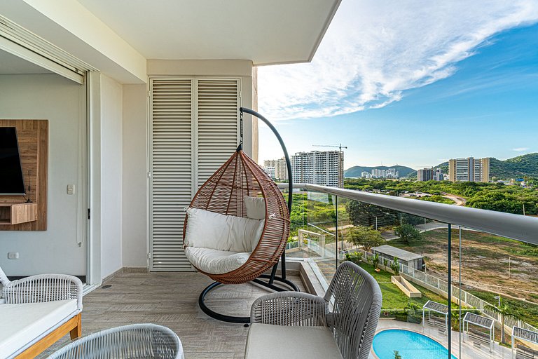 Luxury Apartment Irotama Beach Close to Zazue Mall