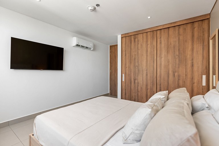 Rodadero Bay Top Sea View WIFI- Pool GreatLocation