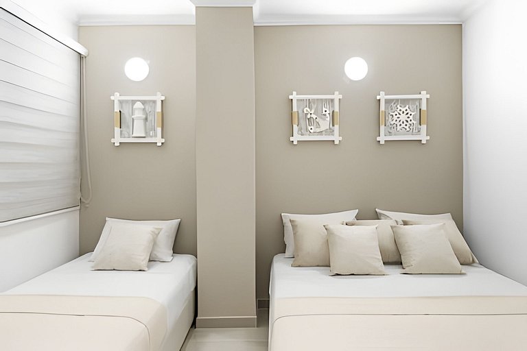 All New Cozy 1BDRM Rodadero Best Location To Beach
