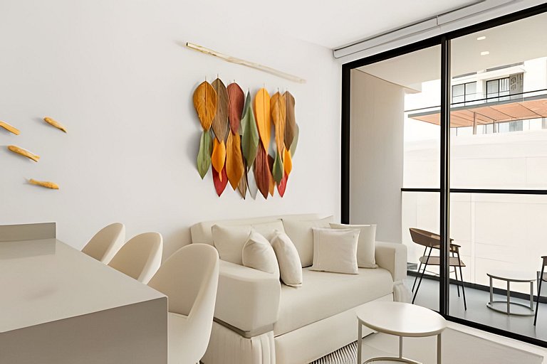 Lux 1BDR Balcony Partial Oceanview–Bello Horizonte