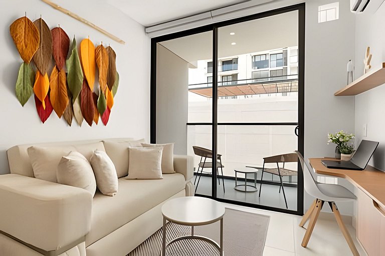 Lux 1BDR Balcony Partial Oceanview–Bello Horizonte