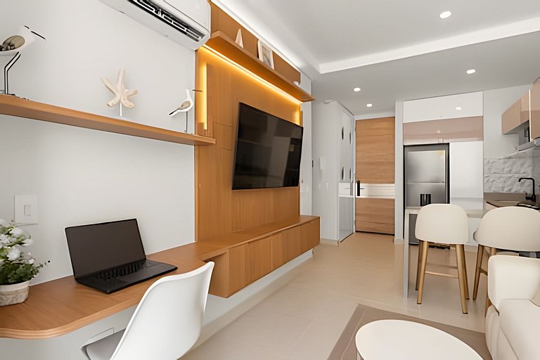 Lux 1BDR Balcony Partial Oceanview–Bello Horizonte