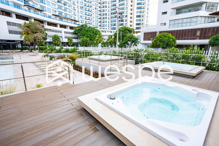 Luxurious Apt Santa Marta Beach Club Pool & Cowork