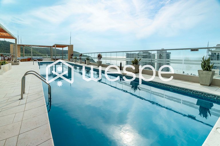 New Condo Sea View Near To Beach, W Pool & Jacuzzi