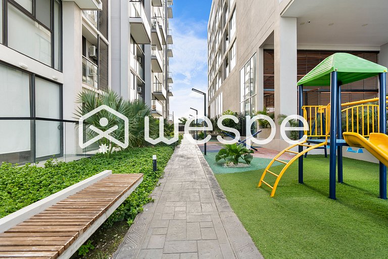 Lux 1BDR Balcony Partial Oceanview–Bello Horizonte