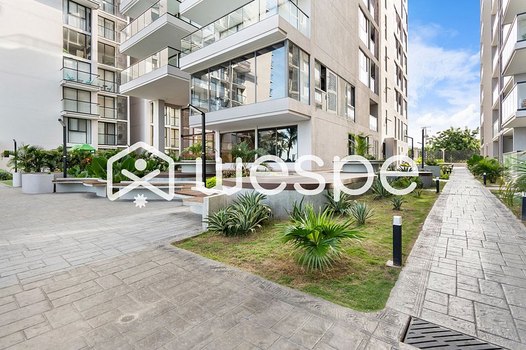 Lux 1BDR Balcony Partial Oceanview–Bello Horizonte