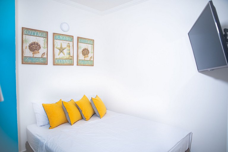 Cozy Aparment Front Rodadero Beach Fast Wifi