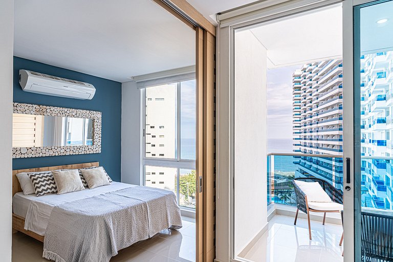 Exclusive Condo 2BR Ocean View, Pool & Beach Club