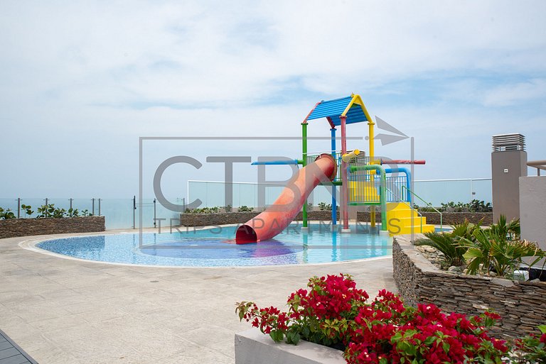 Exclusive Condo 2BR Ocean View, Pool & Beach Club