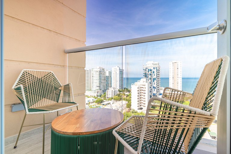 New Condo Sea View Near To Beach, W Pool & Jacuzzi